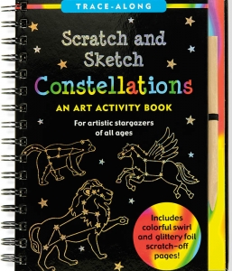 Constellations Scratch and Sketch Trace-Along Activity Book