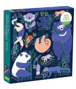 Tree Dwelling Slowpokes 500 Piece Family Puzzle