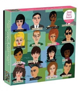 History of Hairdos 1000 Piece Puzzle In Square Box