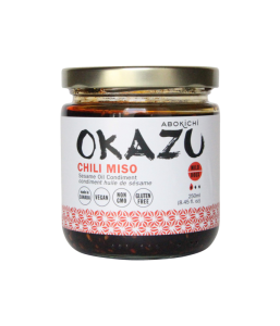 OKAZU – CHILI MISO – Japanese miso chili oil condiment (230ml)