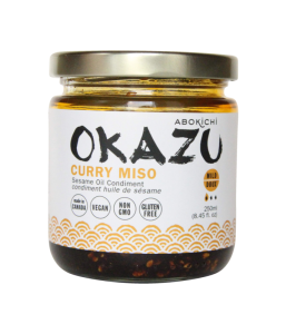 OKAZU – CURRY MISO – Japanese miso curry oil condiment (230ml)