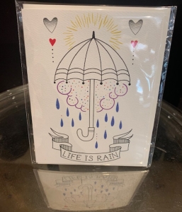 Life is Rain Card