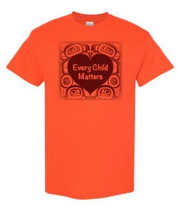 Orange Shirt Day T-Shirt 2021 Heart Design