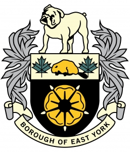 east york crest sticker