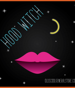 hood witch sticker