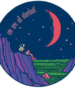 we are all stardust sticker